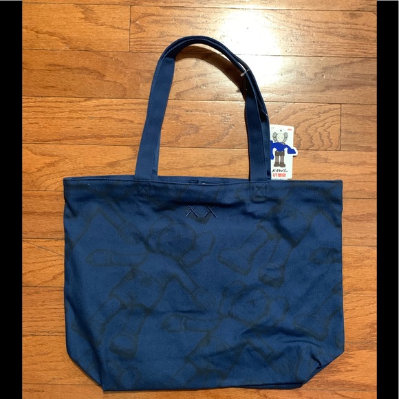 navy canvas bag